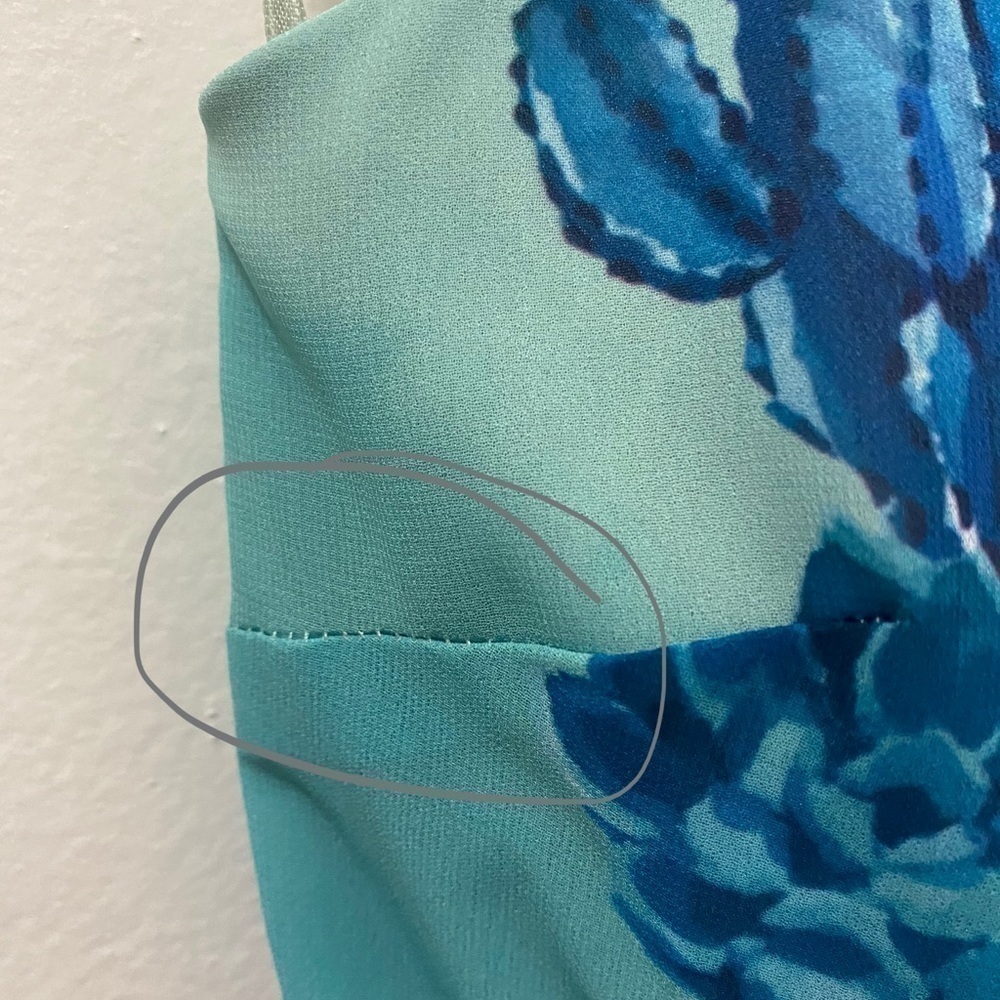 ModCloth Chiffon Cactus Dress - Picture 9 of 11
